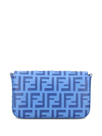 Fendi Women Ff Diamonds Leather Wallet On Chain