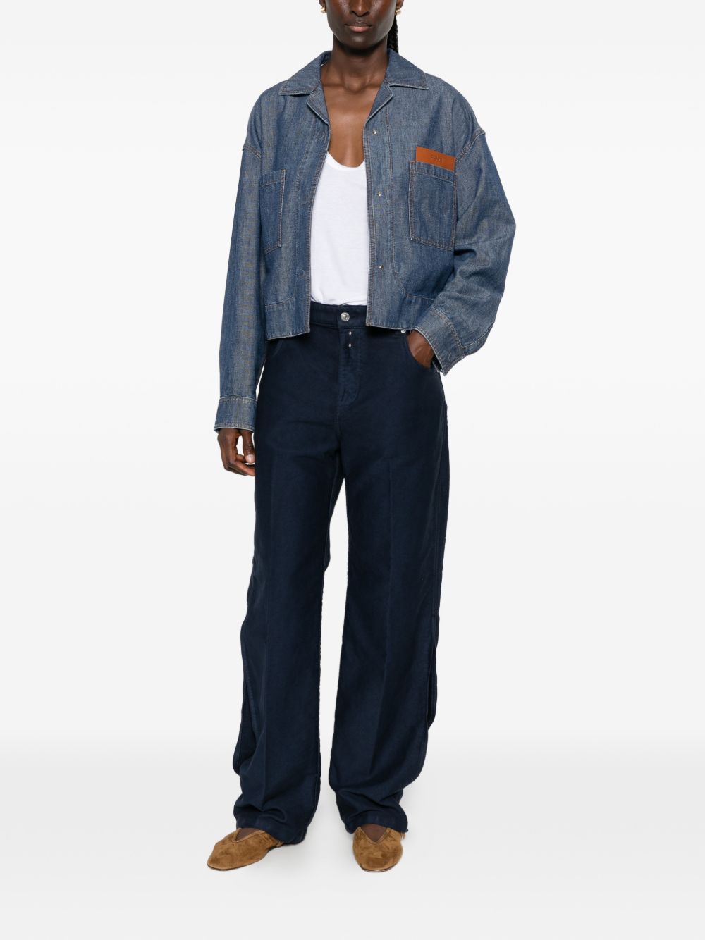 Fendi Women Denm Jacket