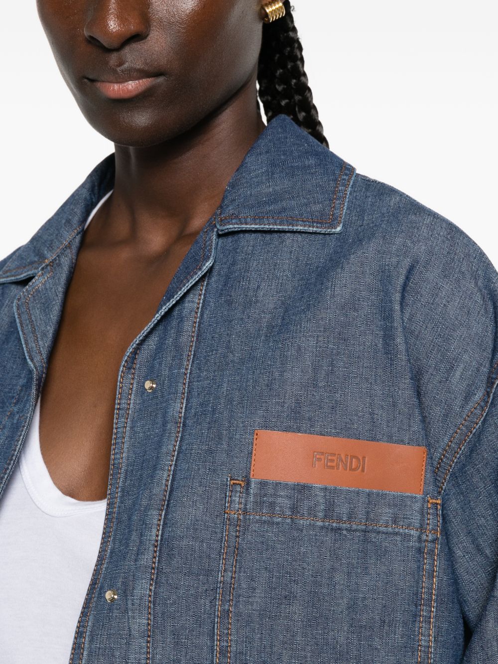 Fendi Women Denm Jacket