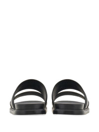 Ferragamo Men Gancini Slide Sandals