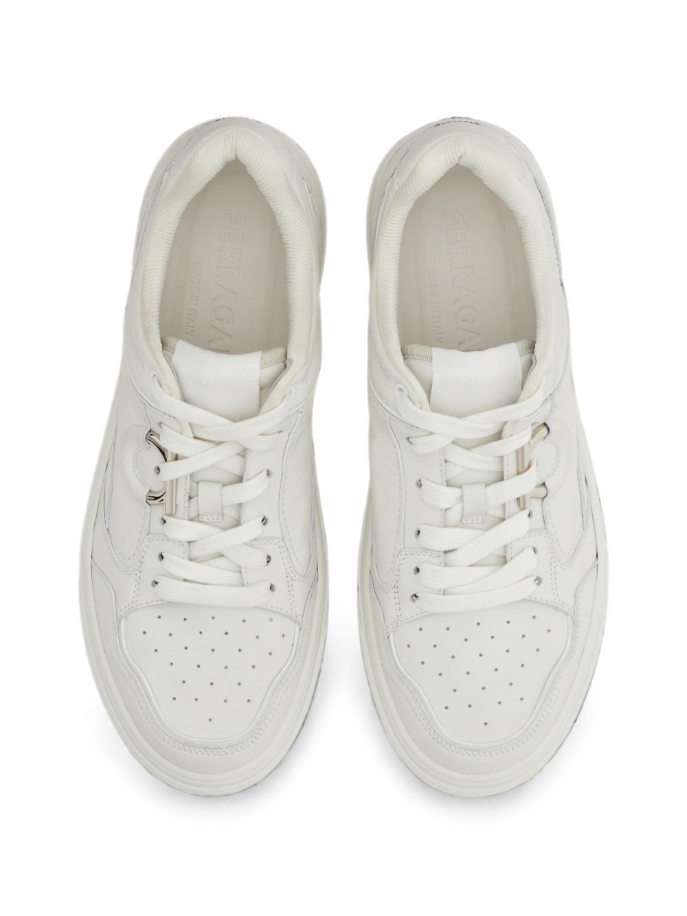 Ferragamo Men Leather Sneakers