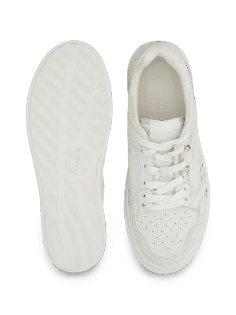 Ferragamo Men Leather Sneakers