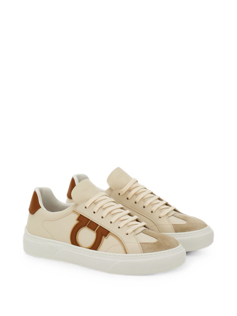 Ferragamo Men Leather Sneakers