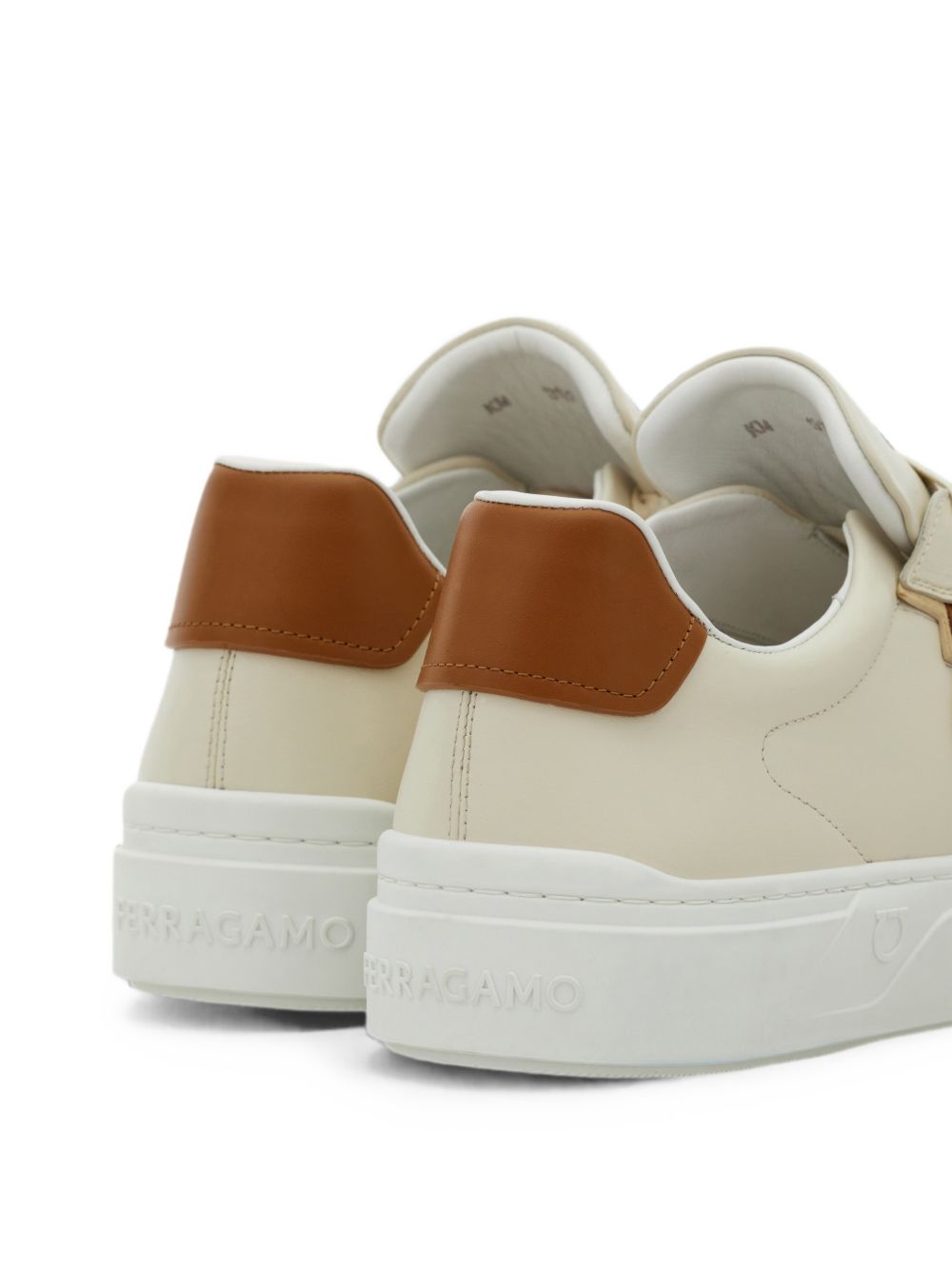 Ferragamo Men Leather Sneakers