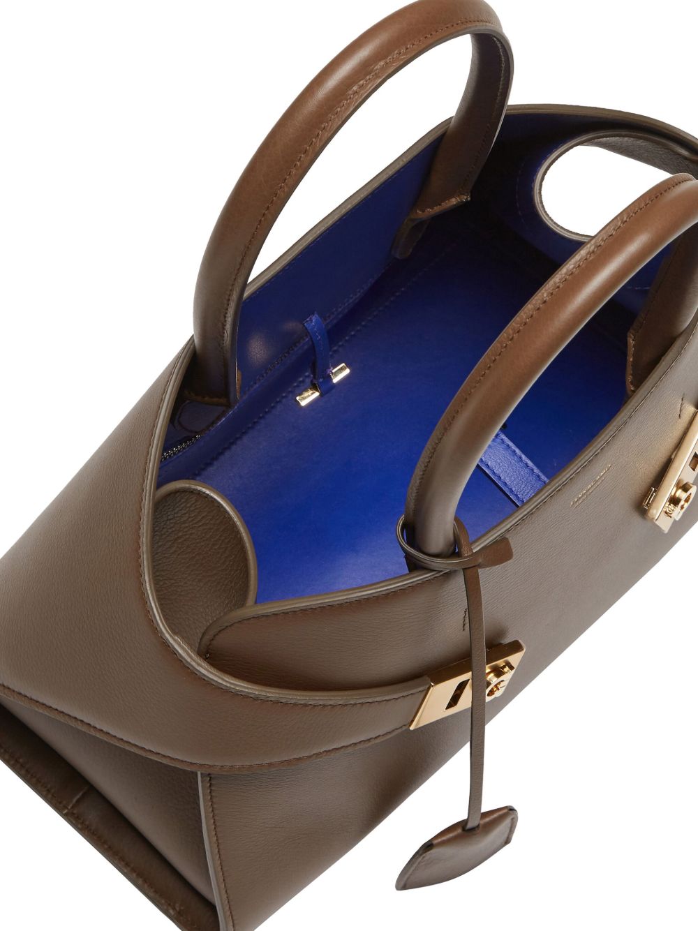 FERRAGAMO Ferragamo Women Hug Small Leather Handbag