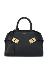 FERRAGAMO Ferragamo Women Hug Mini Leather Handbag