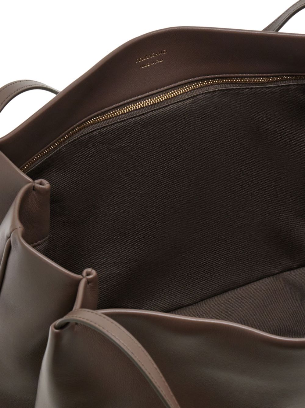 FERRAGAMO Ferragamo Women Gancini Leather Tote Bag