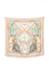 FERRAGAMO Ferragamo Women Printed Silk Foulard