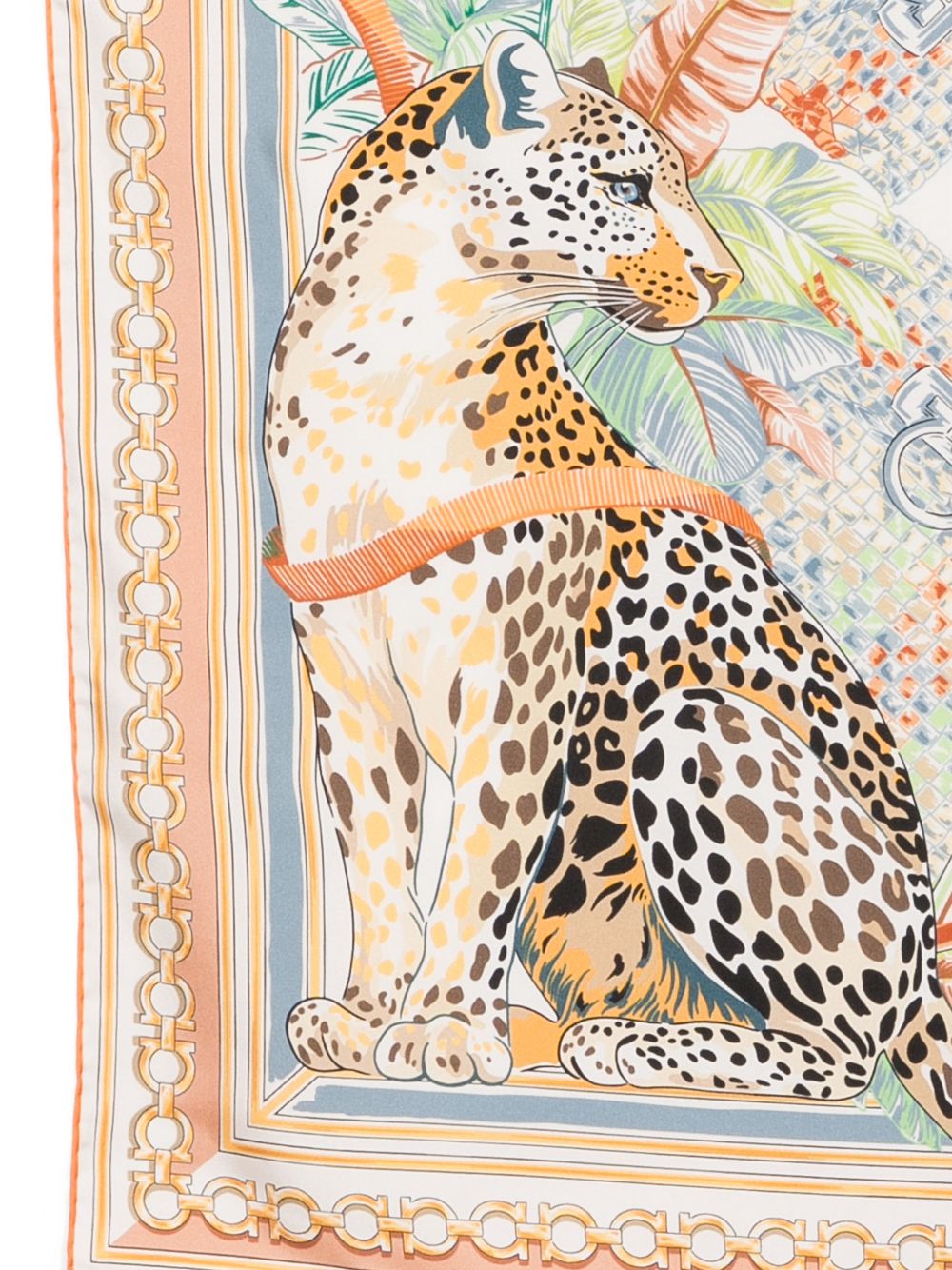 FERRAGAMO Ferragamo Women Printed Silk Foulard