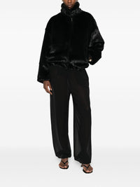 Forte Forte Women Faux Fur Bomber Jacket