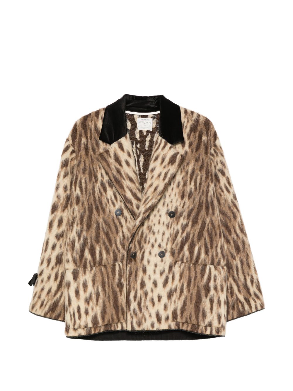 Forte Forte Women Wool Blend Double-Breasted Jacket