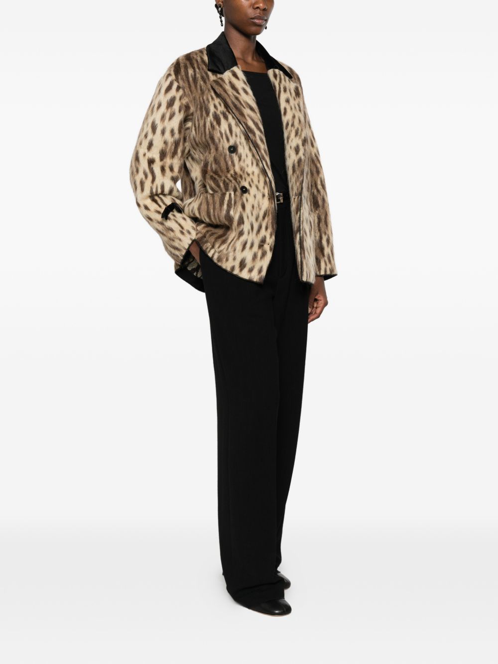 Forte Forte Women Wool Blend Double-Breasted Jacket
