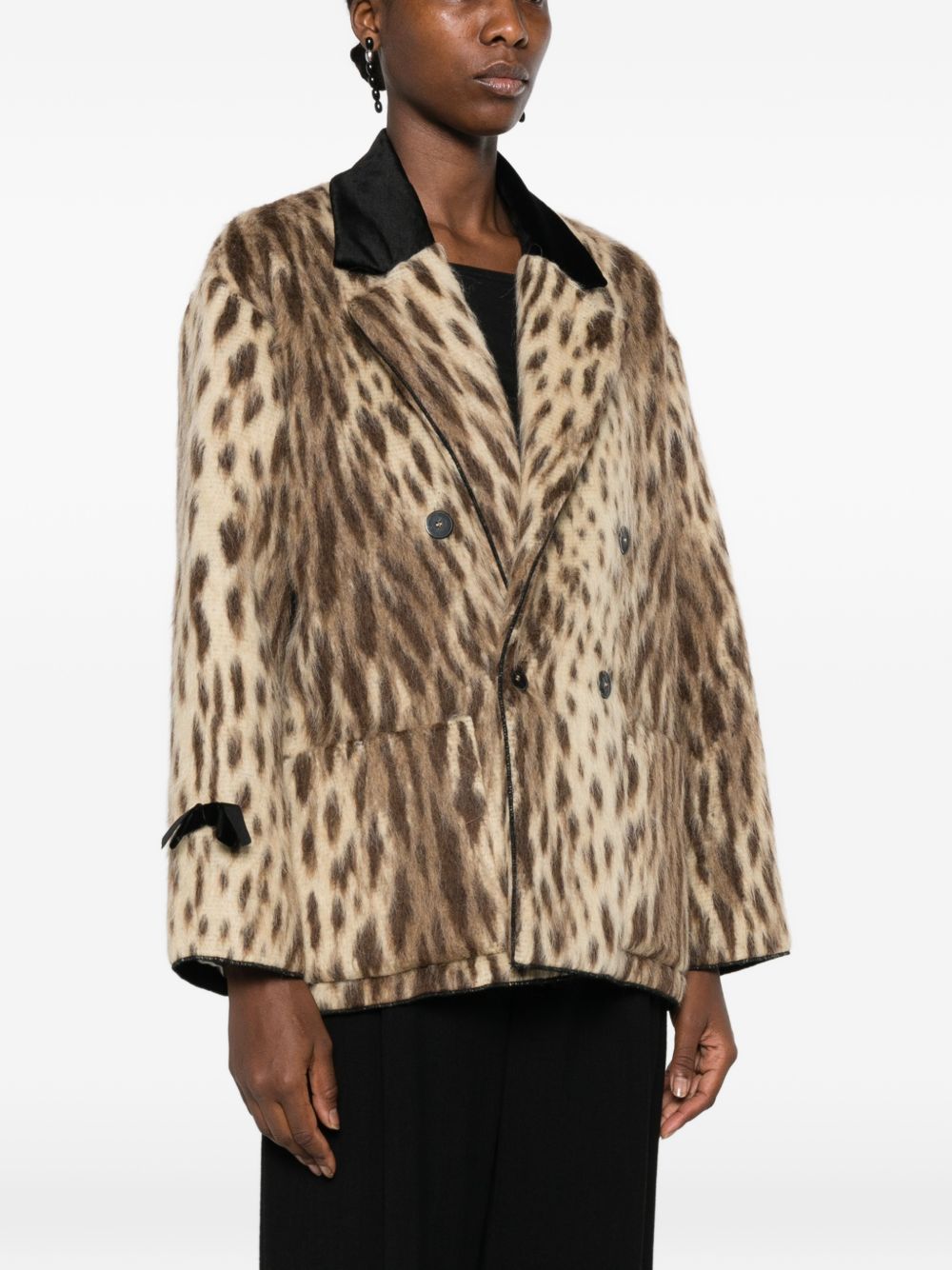 Forte Forte Women Wool Blend Double-Breasted Jacket
