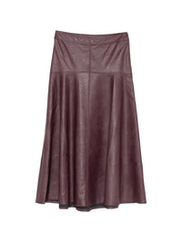 Forte Forte Women Eco Leather Midi Skirt