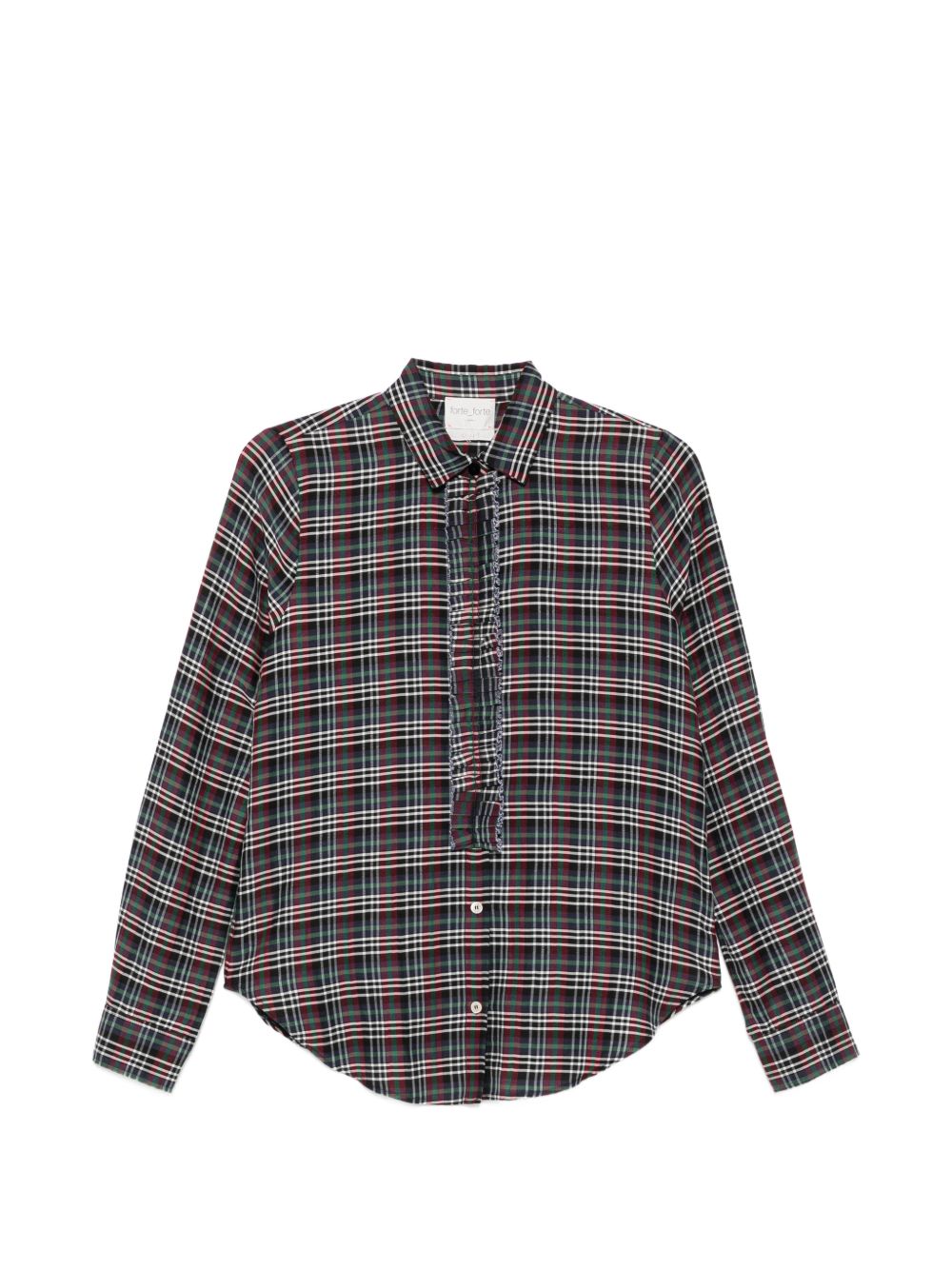 Forte Forte Women Cotton Blend Tartan Shirt