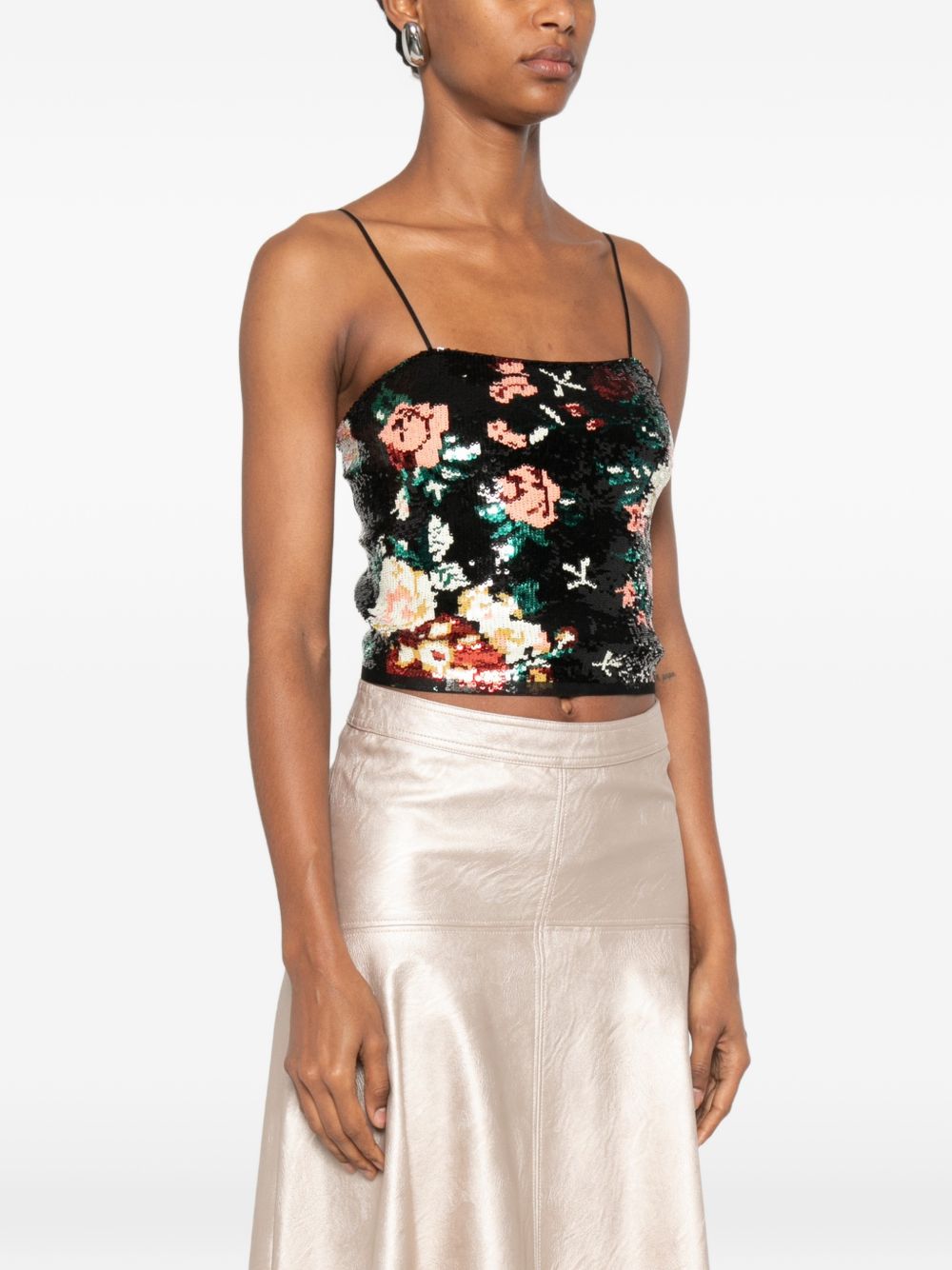 Forte Forte Women Sequined Bralette Top