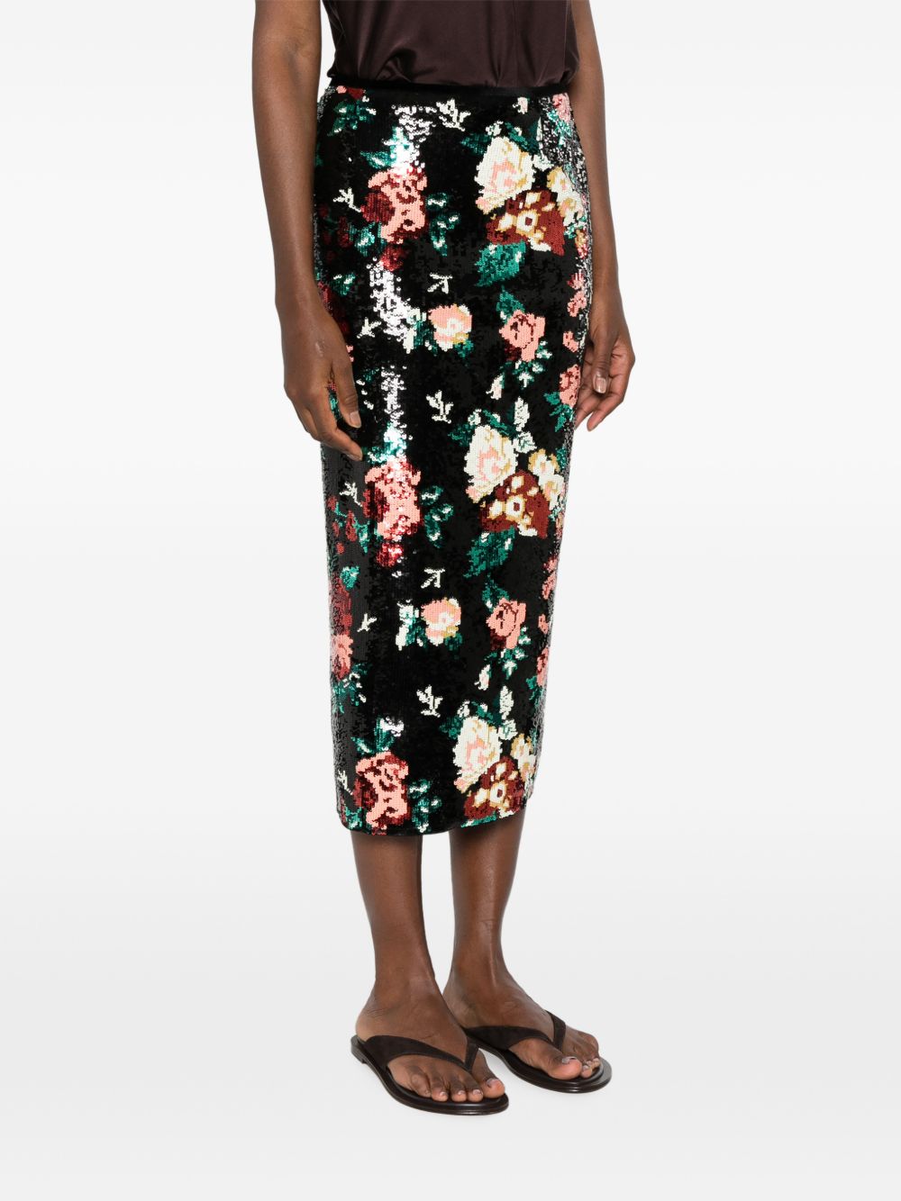 Forte Forte Women Sequined Midi Skirt