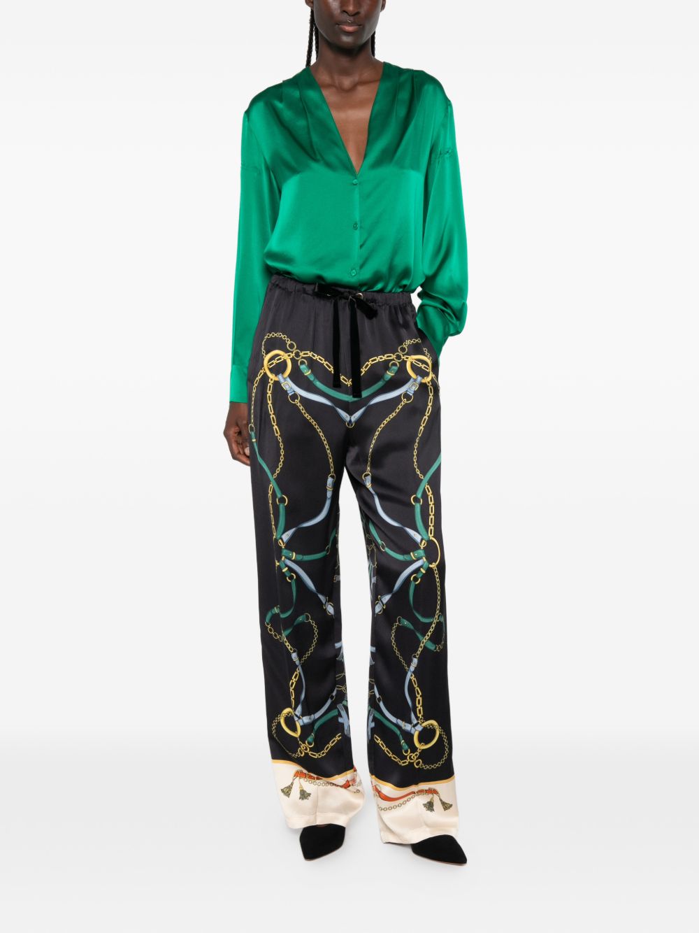 Forte Forte Women Silk Satin Shirt