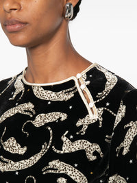 Forte Forte Women Printed Velvet Blouse