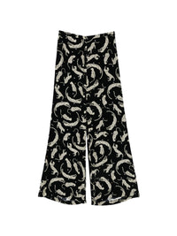 Forte Forte Women Pritned Velvet Trousers