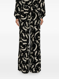 Forte Forte Women Pritned Velvet Trousers