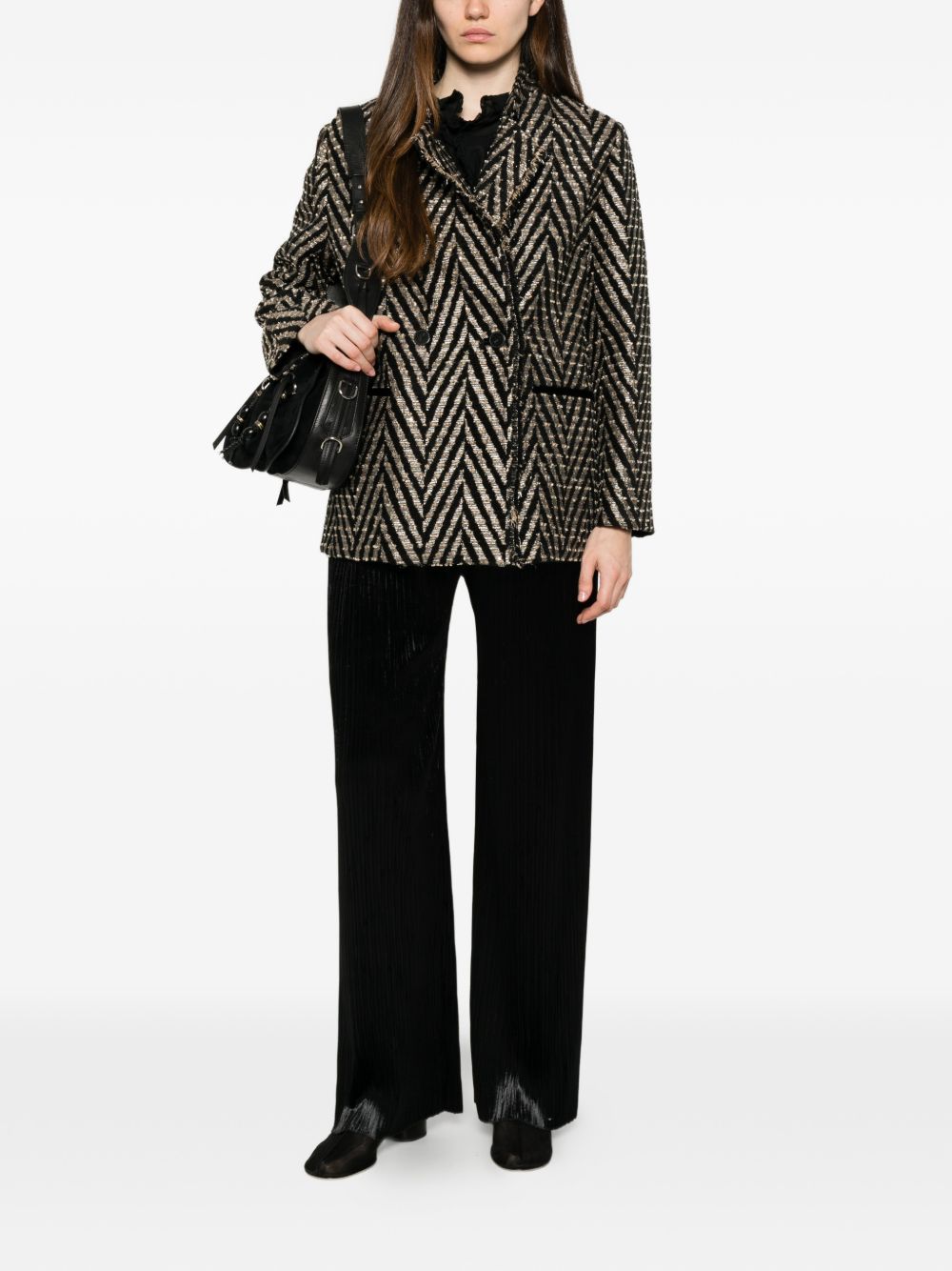 Forte Forte Women Chevron Oversized Jacket