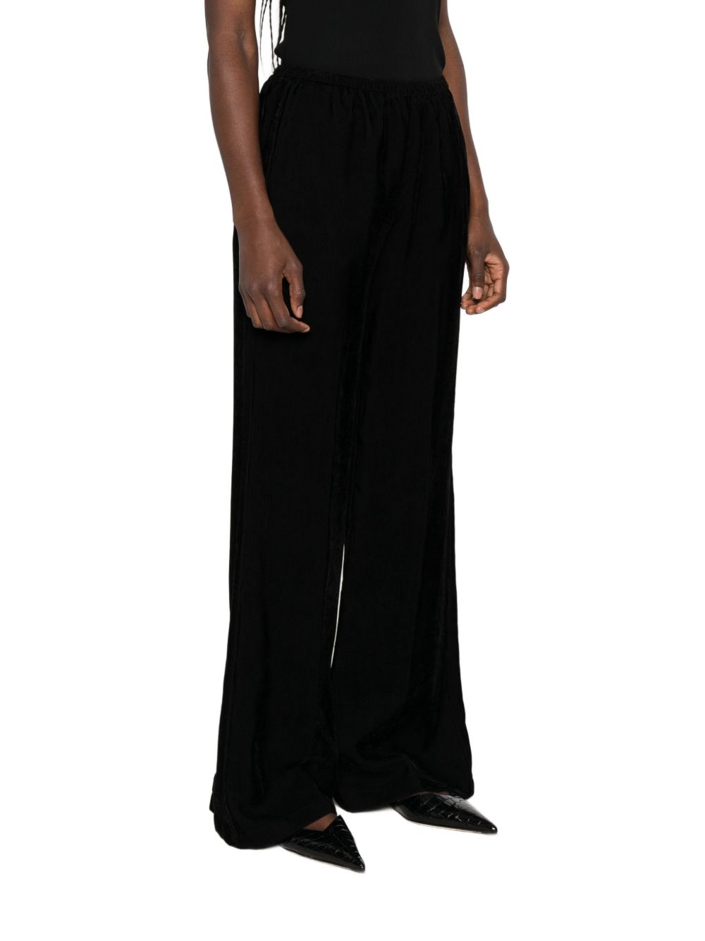Forte Forte Women Velvet Flared Trousers