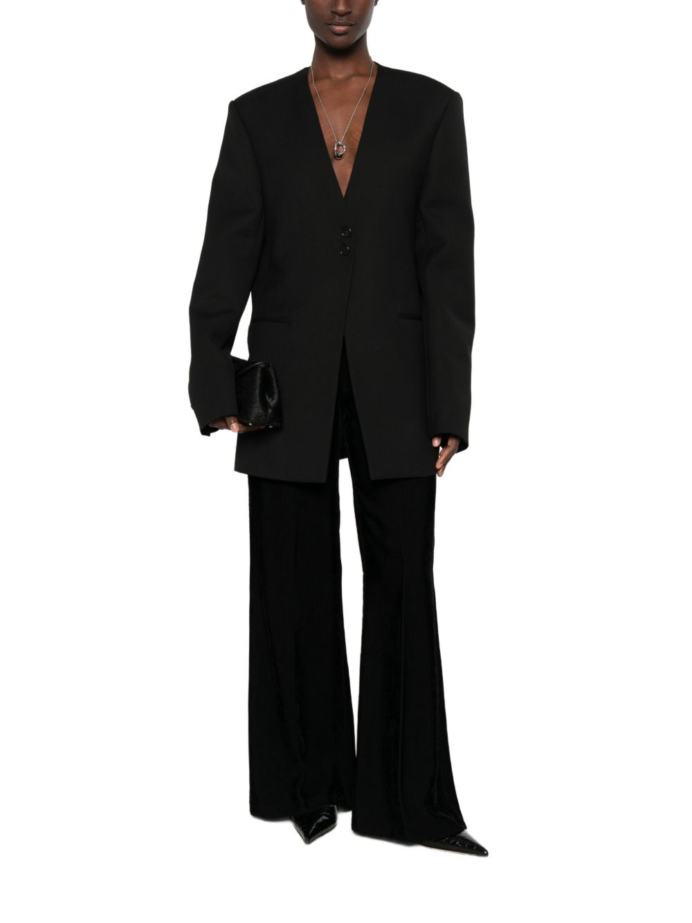 Forte Forte Women Velvet Flared Trousers