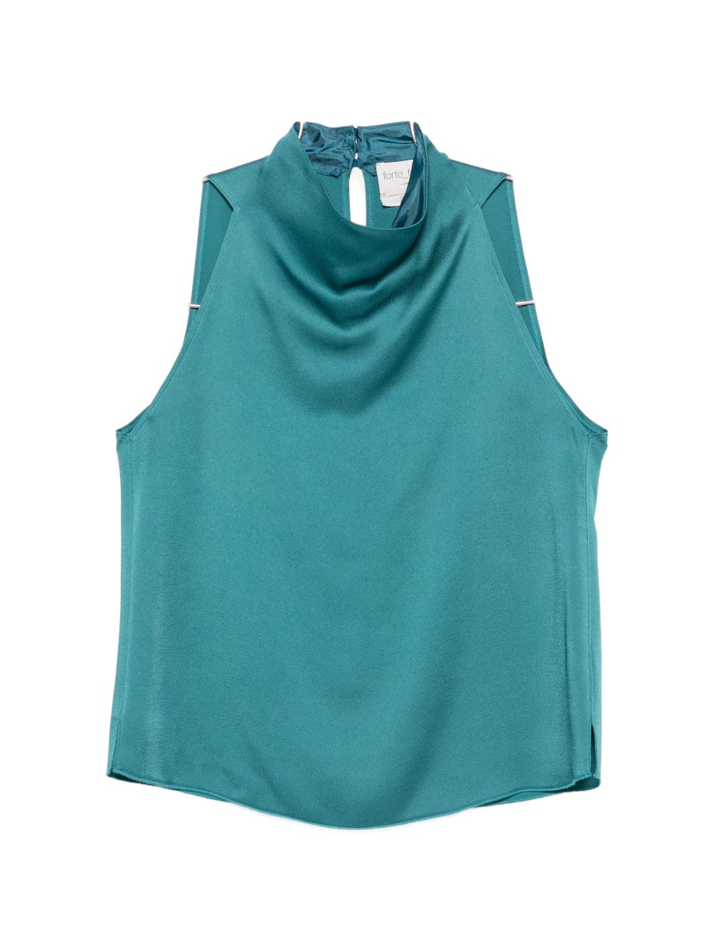 Forte Forte Women Satin Turtle-Neck Top