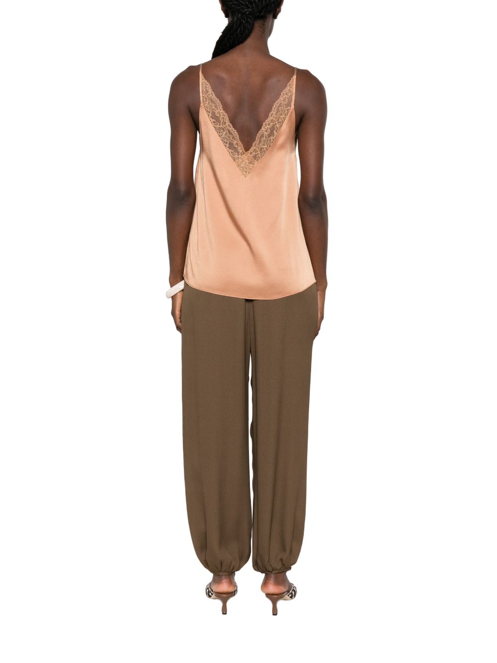 Forte Forte Women Lace Detail V-Necked Top