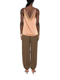 Forte Forte Women Lace Detail V-Necked Top