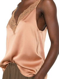 Forte Forte Women Lace Detail V-Necked Top