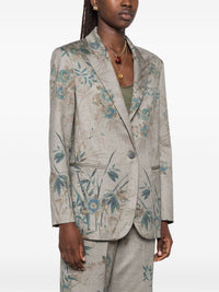 Forte Forte Women Printed Single-Breasted Jacket