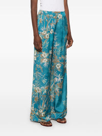 Forte Forte Women Printed Satin Trousers