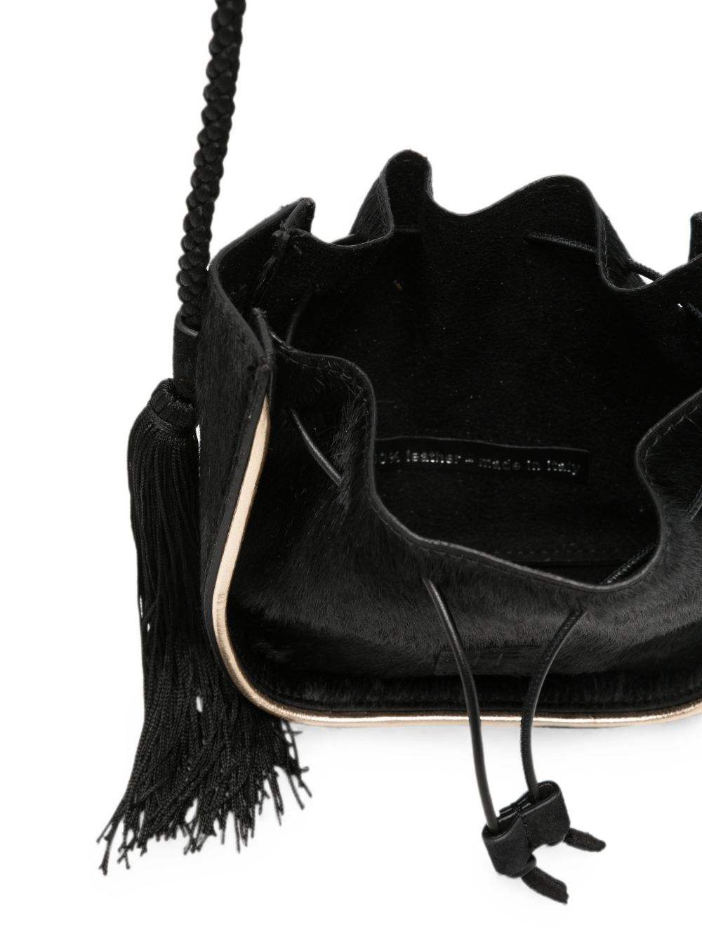 Forte Forte Women My Pepita Leather Bucket Bag