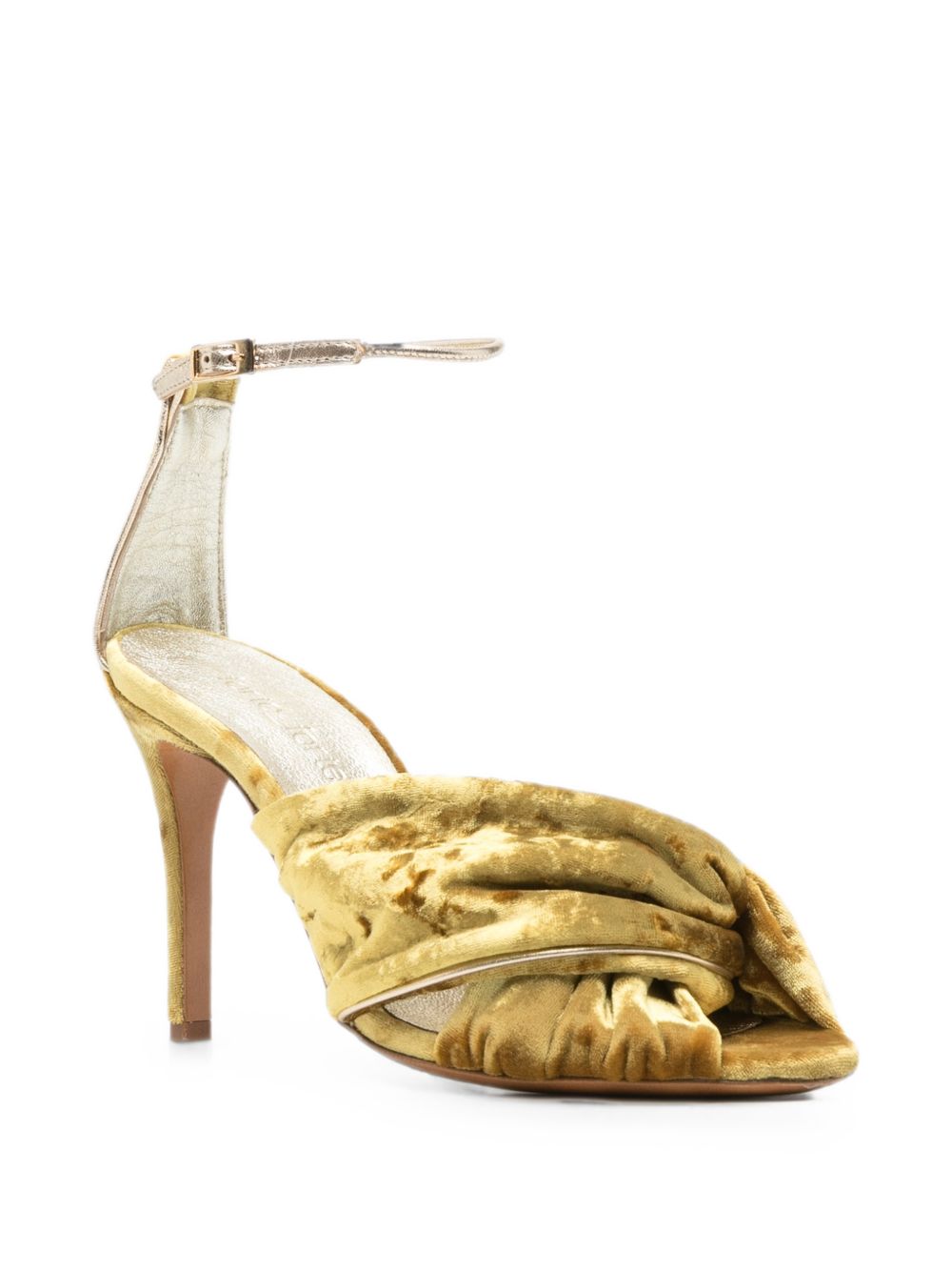 Forte Forte Women Velvet Heel Sandals