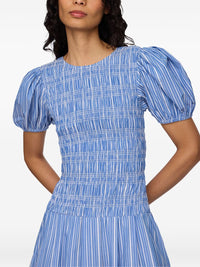 Ganni Women Organic Cotton Midi Dress