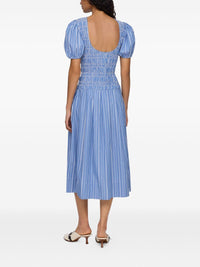 Ganni Women Organic Cotton Midi Dress
