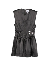 Ganni Women Corset Mini Dress