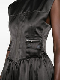 Ganni Women Corset Mini Dress