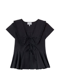 Ganni Women Organic Cotton Top