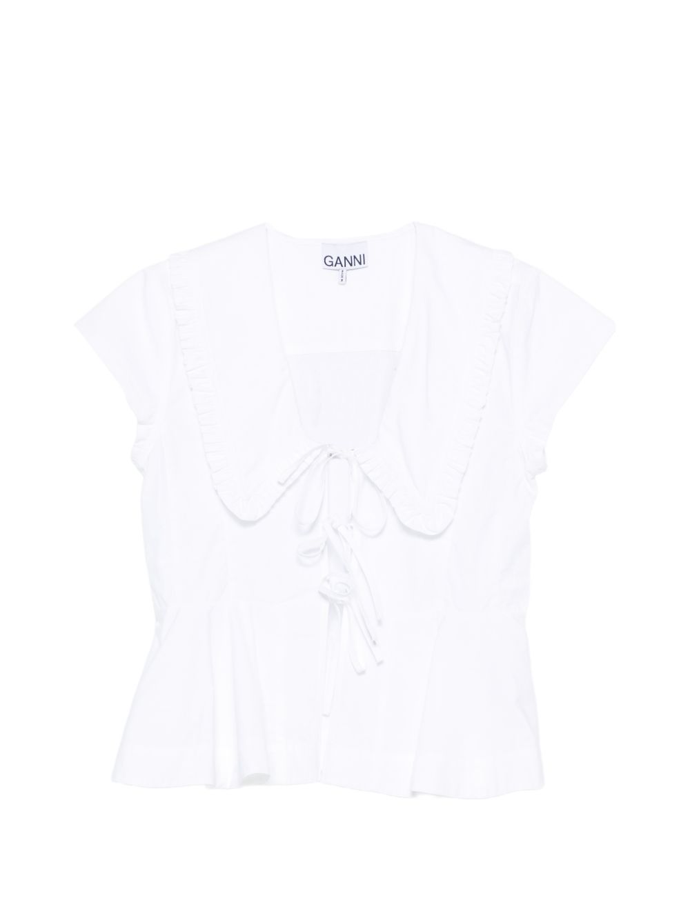 Ganni Women Organic Cotton Top