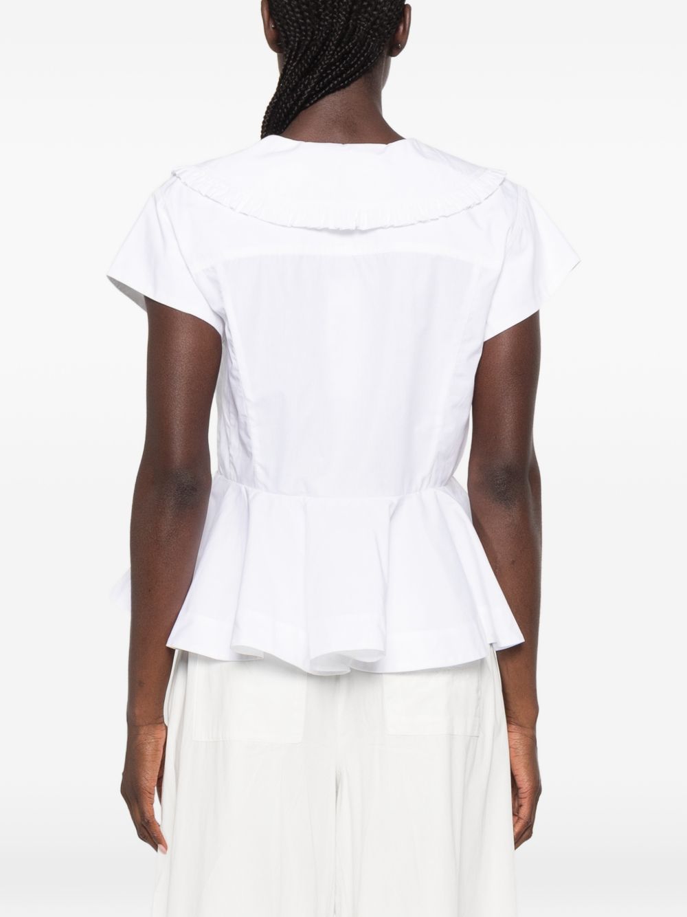 Ganni Women Organic Cotton Top