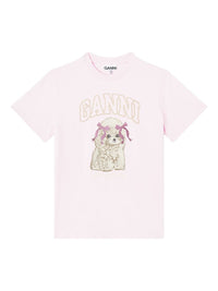 Ganni Women Organic Cotton T-Shirt