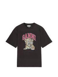 GANNI Ganni Women Printed Cotton T-Shirt