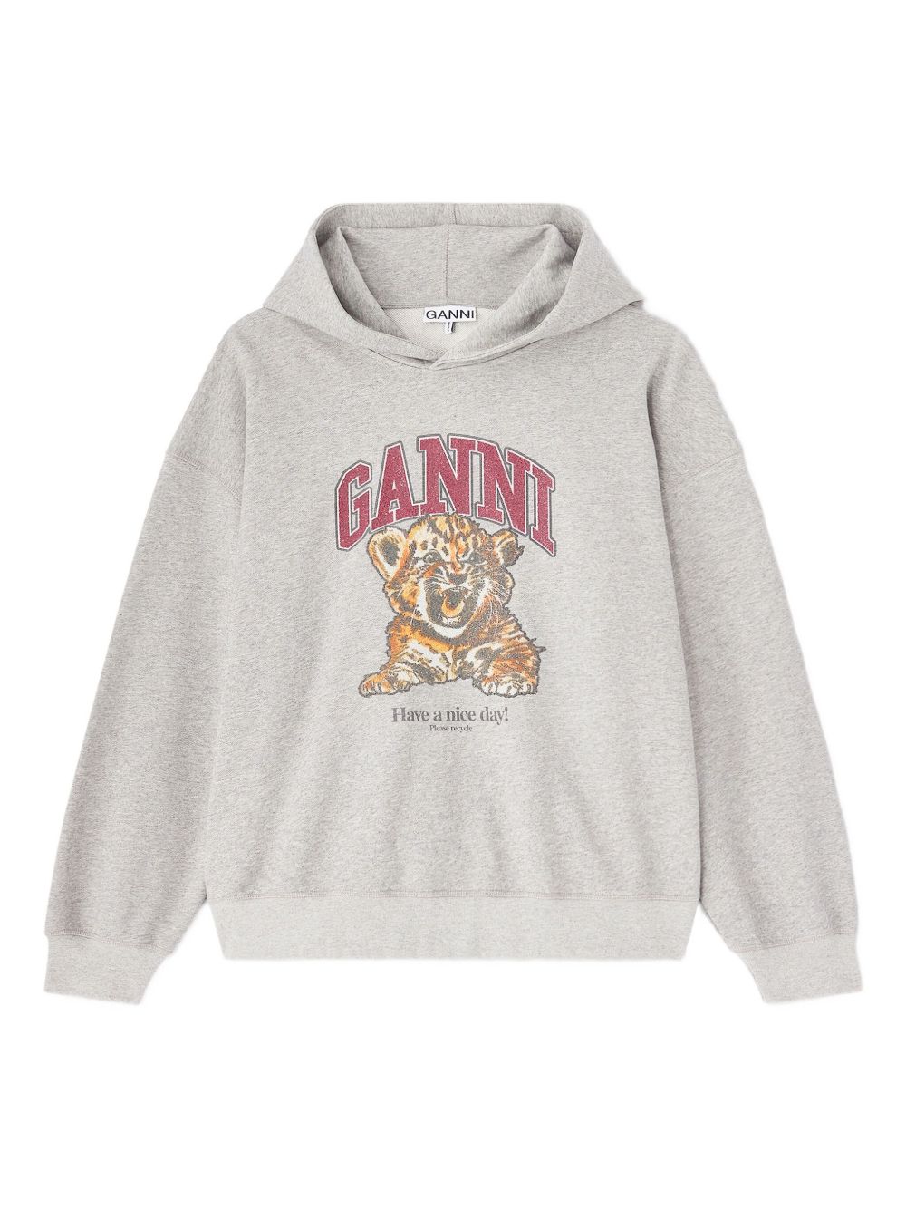 GANNI Ganni Women Margot Kitty Organic Cotton Hoodie