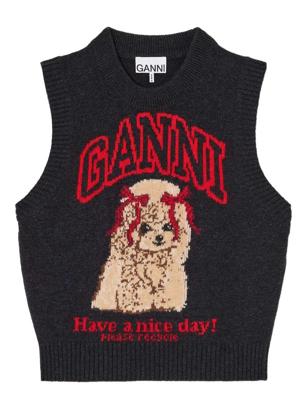 GANNI Ganni Women Wool Vest