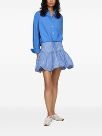 Ganni Women Organic Cotton Mini Skirt