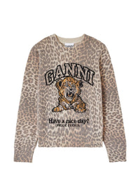 GANNI Ganni Women Wool Crewneck Sweater
