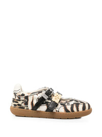 Ganni Women Zebra Print Ballet Flats